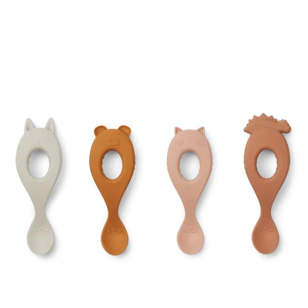 Liva Silicone Spoon Rose Mix