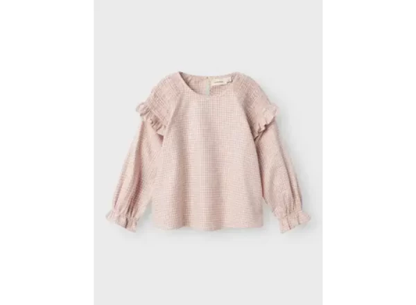 Rika LS Loose Shirt Nostalgia Rose