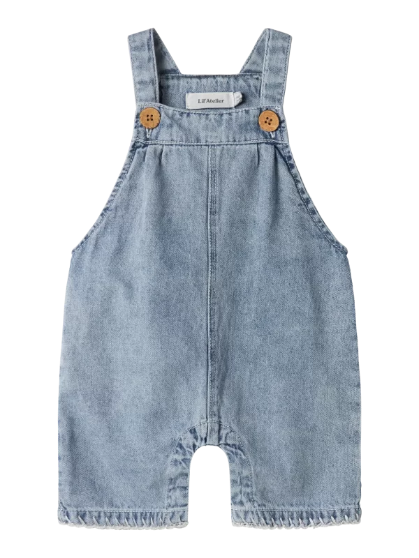 Funda Short Overall Medium Blue Denim